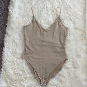 Tan bodysuit